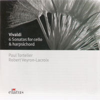[중고] Paul Tortelier, Robert Veyron-Lacroix / Vivaldi : 6 Sonatas For Cello &amp; Harpsichord (수입/2564600312)