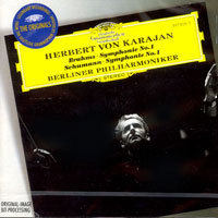 [중고] Herbert Von Karajan / Brahms, Schumann : Symphony No.1 (수입/4474082)