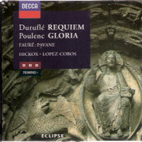 [중고] Richard Hickox / Durufle : Requiem, etc (수입/4487112)