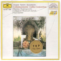 [중고] Mstislav Rostropovich, Paul Sacher / Vivaldi, Tartini, Boccherini : Cellokonzerte (수입/4290982)