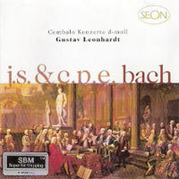 [중고] Gustav Leonhardt / J.S. &amp; C.P.E. Bach : Harpsichord Concertos (수입/cbk63188)