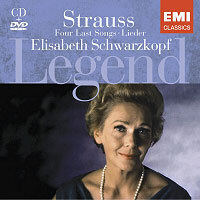 [중고] Elisabeth Schwarzkopf / Strauss : Legend - Four Last Songs, Lieder (CD+DVD/ekcd0667)