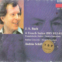 [중고] Andras Schiff / Bach : 6 French Suites Bwv812-817, etc (2CD/dd1391)