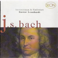 [중고] Gustav Leonhardt / Bach : Inventionen &amp; Sinfonien Bwv722-801 (수입/sbk60879)