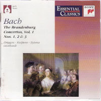 [중고] Gustav Leonhardt / Bach : Brandenburg Concertos Vol.1 (수입/sbk61814)