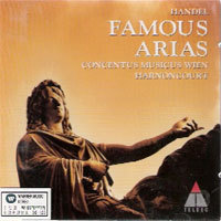 [중고] Nikolaus Harnoncourt / Handel : Famous Arias (수입/4509979892)