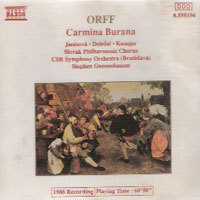 [중고] Stephen Gunzenhauser / Orff : Carmina Burana (수입/8550196)