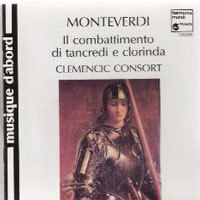 [중고] Rene Clemencic / Monteverdi : Il Combattimento Di Tancredi E Clor (수입/hma190986)