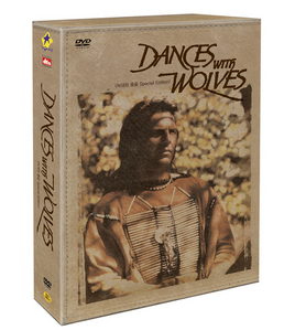 [DVD] 늑대와 춤을 (디렉터스컷-일반별도케이스) (Dances With Wolves -Director&#039;s Cut Limited Package/4DVD/미개봉)