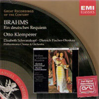 [중고] Otto Klemperer / Brahms : A German Requiem (수입/724356695528)
