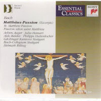 [중고] Helmuth Rilling / Bach : St Matthew Passion (수입/sbk46544)
