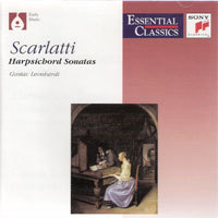 [중고] Gustav Leonhardt / Scarlatti : Harpsichord Sonatas (수입/sbk61820)