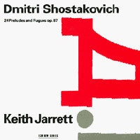 [중고] Keith Jarrett / Shostakovich : 24 Preludes and Fugues Op.87 (2CD/수입)