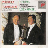 [중고] Yo-Yo Ma, Lorin Maazel / Prokofiev : Sinfonia Concertante (cck7266)