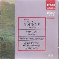 [중고] Jeffrey Tate / Grieg : Peer Gynt - Excerpts (수입/724356986022)