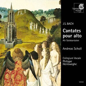 [중고] Andreas Scholl, Philippe Herreweghe / Bach : Cantates Pour Alto (2CD/수입/hmc901644)