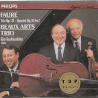Beaux Arts Trio, Menahem Pressler / Faure : Piano Trio Op.120, Quartet Op.15 (미개봉/dp0792)
