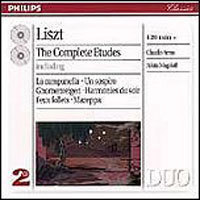 Claudio Arrau, Nikita Magaloff / Liszt : The Complete Etudes (2CD/미개봉/dp4737)