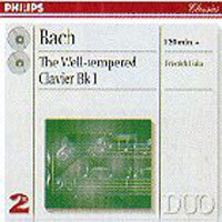 Friedrich Gulda / Bach : The Well Tempered Clavier Book 1 (바흐 : 평균율 클라비어 곡집 1권/2CD/미개봉/dp4529)