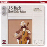 Maurice Gendron / Bach : Cello Suites (2CD/미개봉/dp2765)