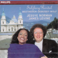 Jessye Norman, James Levine / Salzburg Recital (미개봉/dp1750)