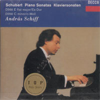 Andras Schiff / Schubert : Piano Sonatas No4 D568.958 (미개봉/dd2584)