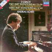 Andras Schiff / Bach : Two Part Inventions Bwv772.786.787.801 (미개봉/dd1983)