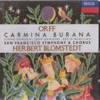 Herbert Blomstedt / Orff : Carmina Burana (미개봉/dd0364)