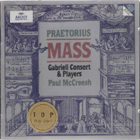 Paul Mccreesh / Praetorius : Mass (미개봉/dg3115)