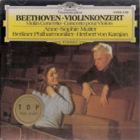 Anne-Sophie Mutter, Herbert von Karajan / Beethoven : Violin Concerto (미개봉/dg0180)