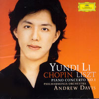 Yundi Li (윤디 리), Andrew Davis / Chopin, Liszt : Piano Concerto No.1 (미개봉/dg7183)