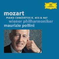 Maurizio Pollini / Mozart : Piano Concerto No.17 K.453 &amp; No.21 K.467 (미개봉/dg7181)