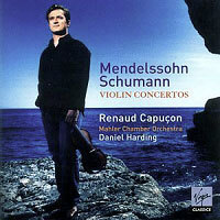 Renaud Capucon / Mendelssohn &amp; Schumann : Violin Concerto (미개봉/vkcd0035)