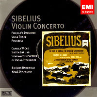 Camilla Wicks, John Barbirolli / Sibelius : Violin Concerto (미개봉/ekcd0731)
