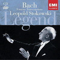 Leopold Stokowski / Bach : Legend (CD+DVD/미개봉/ekcd0665)