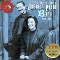 [중고] Michala Petri, Keith Jarrett / Bach : 3 Sonatas With Harpsichord Obbligato (수입/09026612742)