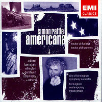 Simon Rattle / Americana (미개봉/ekcd0612)