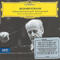 Wilhelm Furtwangler / Strauss : Sinfonia Domestica Op.53 - 이 한장의 역사적 명반 시리즈4 (미개봉/dg5532)