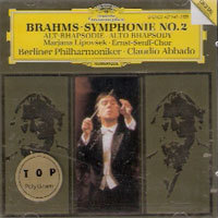 Claudio Abbado / Brahms : Symphony No.2 (미개봉/dg1156)