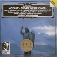 Herbert von Karajan / Mozart : Grosse Messe C Moll (미개봉/dg1301)