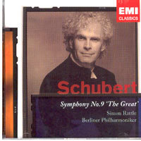 Simon Rattle / Schubert : Symphony No.9 &#039;The Great&#039; (미개봉/ekcd0822)