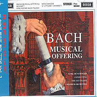 [중고] Karl Munchinger / Bach: Musical Offering Bwv1079, Mozart: Eine Kleine Nachtmusik - 이 한장의 역사적 명반 시리즈 21 (dd5982)
