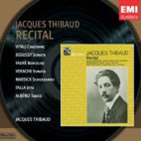 Jacques Thibaud / Recital (미개봉/ekcd0734)