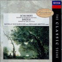 Mstislav Rostropovich, Benjamin Britten / Schubert : Arpeggione Sonata, Bridge : Cello Sonata (미개봉/dd4328)