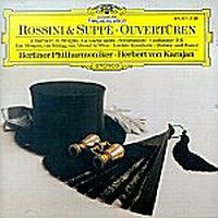 [중고] Herbert Von Karajan / Rossini, Suppe : Overtures (dd0303)