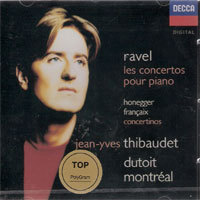 Jean-Yves Thibaudet / Ravel : Piano Concertos, etc (미개봉/dd4385)