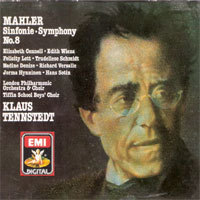 [중고] Klaus Tennstedt,  David Hill / Mahler : Symphony No.8 (2CD/수입/cds7476258)