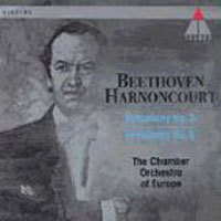 [중고] Nikolaus Harnoncourt / Beethoven : Symphonies Nos 2 &amp; 5 (수입/9031757122)