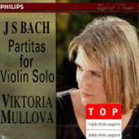 Viktoria Mullova / Bach : Partitas For Violin Solo (미개봉/홍보용/dp2130)