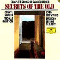 Cheryl Studer, Thomas Hampson, John Browning / Barber : The Songs (2CD/미개봉/프로모션용/dg2182)